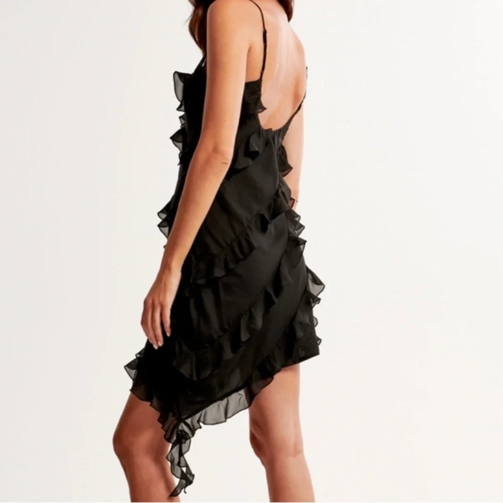 A&F Ruffle Mini Dress - Picture 6 of 7